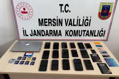 Mersin'de sosyal medya dolandırıcılığına 18 tutuklama