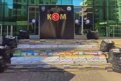 Şanlıurfa’da kaçak sigara operasyonu: 1 tutuklama