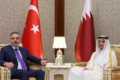 Dışişleri Bakanı Fidan, Katarlı mevkidaşı ile bir araya geldi