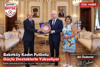 Ali Özdemir Bakırköy Kadın Futbol Spor Kulübü Başkanı